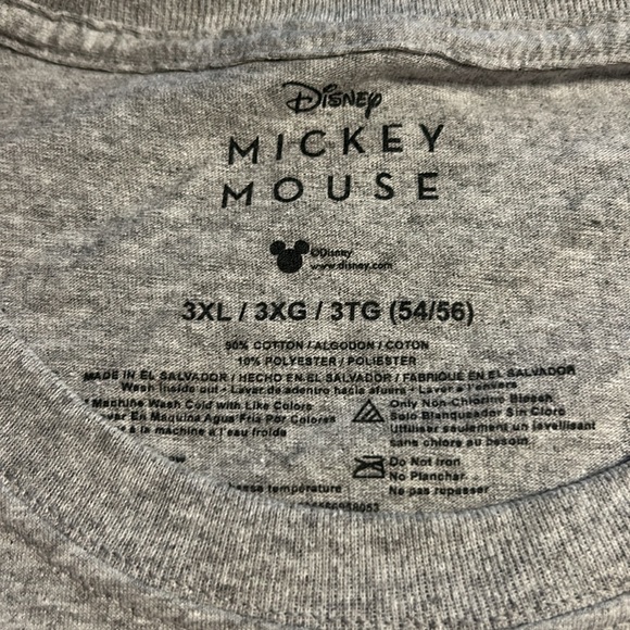 Mickey Mouse Disney 100 3XL T-Shirt - Picture 2 of 4